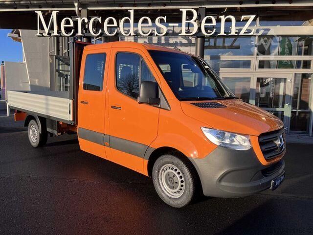 Platformwagen dubbele cabine Mercedes-Benz Sprinter 317 CDI DoKa 4325 Klima MBUX Stdheiz