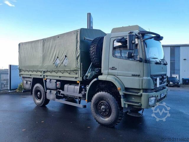 Skjutbar presenning Mercedes-Benz Axor 1829 A 4x4 Pritsche/Plane 10 Stück