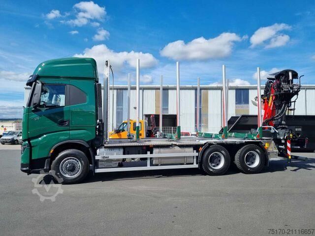 Houthouder Iveco X-Way AS300X57 Z/P HR ON+ 6x4 (6x6 Hi Traction)