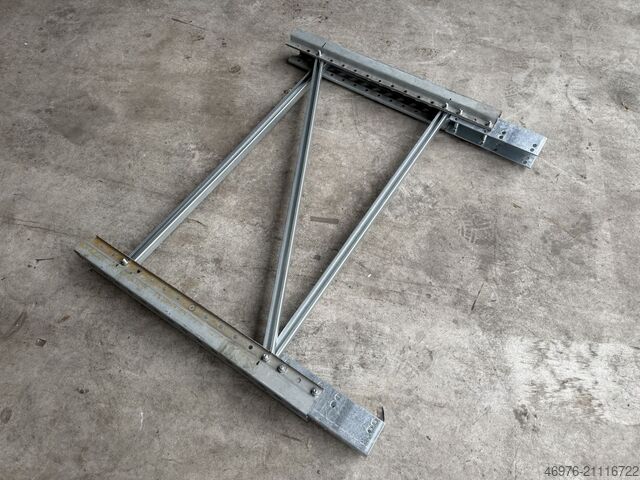 High-bay warehouse Pallet racking Endständererhöhung BITO PRO Rahmenprofil: P5