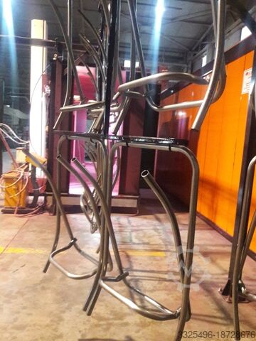 Systeem voor verfafwerking Powder Coating Plant With Conveyor