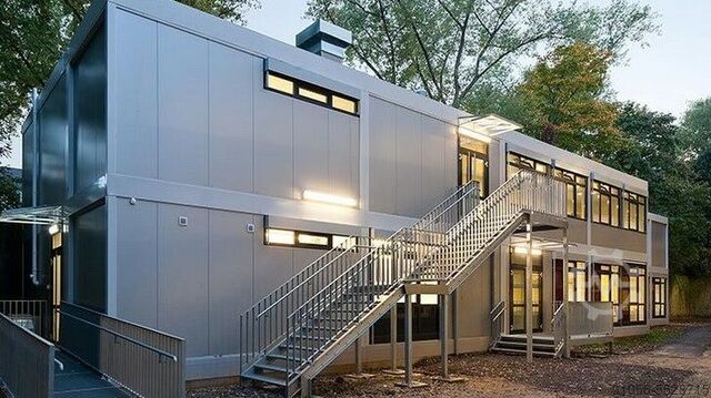 Een schoolcontainer huren Een kantoorcontainer kopen Modurazell GmbH