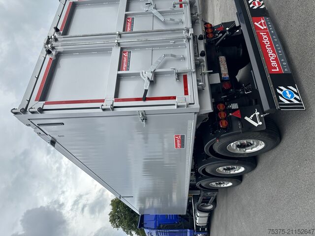 Kippers oplegger Langendorf SKA 24/30  50 cbmAGRAR KIPPER