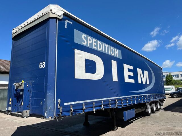 Telone Schmitz Cargobull SCB S3T, MEGA, 3-Achs Auflieger, Tautliner, EDS...