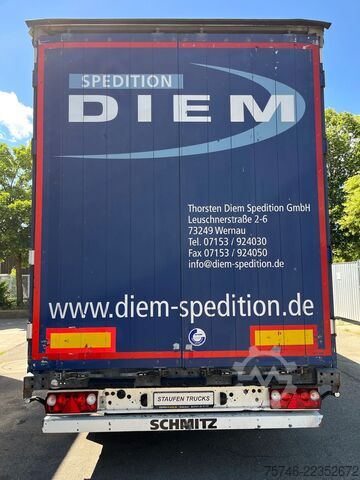 Telone Schmitz Cargobull SCB S3T, MEGA, 3-Achs Auflieger, Tautliner, EDS...