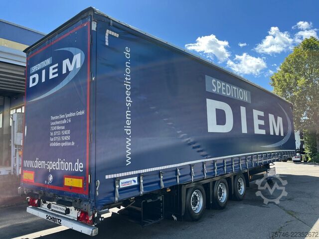 Telone Schmitz Cargobull SCB S3T, MEGA, 3-Achs Auflieger, Tautliner, EDS...