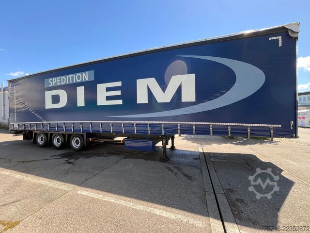 Telone Schmitz Cargobull SCB S3T, MEGA, 3-Achs Auflieger, Tautliner, EDS...