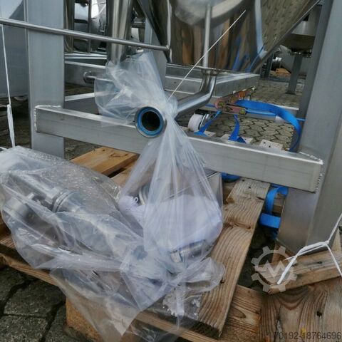 Recipiente sob pressão aquecível/refrigerável de 1100 litros em V2A, não utilizado  