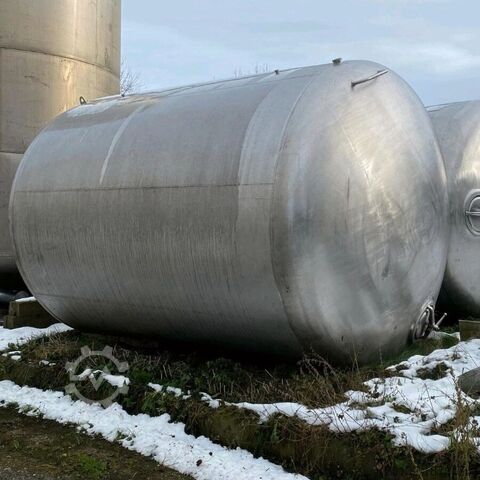 Tanque horizontal de 30000 litros em V2A  