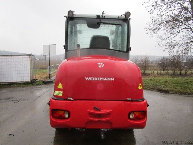 Pala cargadora Weidemann 3070 CX80 - NEUE Schaufel + neue Palettengabel