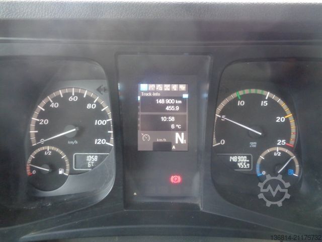 Camión volquete MERCEDES-BENZ Arocs 3246 /Blattfederung/Bordmatik/Meiller