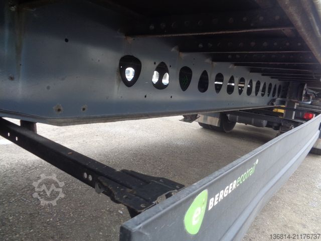 Semirremolque abierto con toldo  SAPL 24 Mega Liftachse SAF 435/50 R19,5