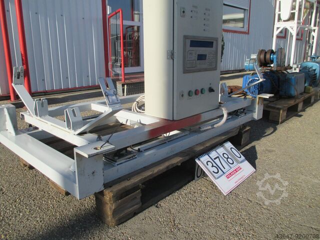 3780 - TRANSPORTBANDWEEGSCHAAL, 60 TON/UUR 3780 - CONVEYOR BELT SCALE, 60 T/HOURS 