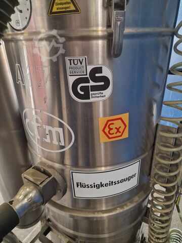 Persluchtstofzuiger / vloeistofzuiger cfm A17/100 Ex geschützt