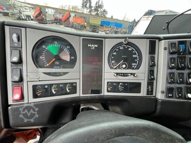 Vacuümtankwagen MAN F2000 26.360 6x2 Saug + Spülwagen Wiedemann + Re