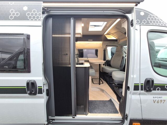 Kastenwagen Wohnmobil / Campervan CHAUSSON V697 Sport Line *MJ26*18"ALU*Autom*Arctic*7000¤!