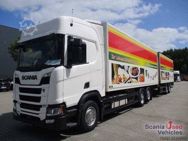 Koelwagen Scania R 450 B6x2*4NB / Durchladezug / Lbw.