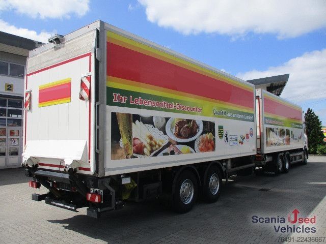 Koelwagen Scania R 450 B6x2*4NB / Durchladezug / Lbw.