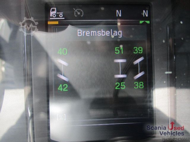 Koelwagen Scania R 450 B6x2*4NB / Durchladezug / Lbw.