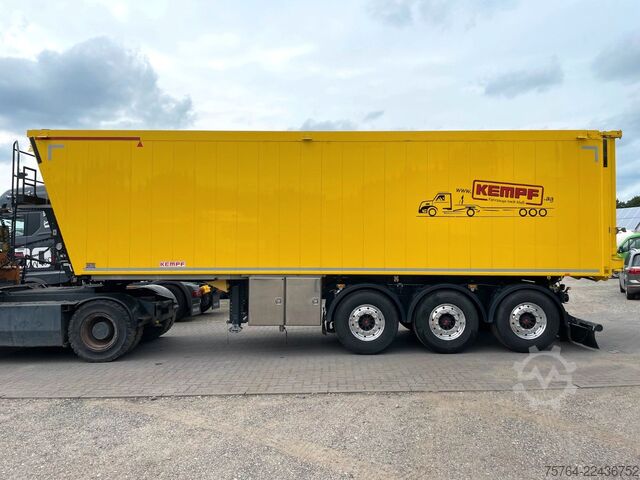 Tiptrailer KEMPF 53m³ Kippauflieger / 28m³ Liquid-X-Liner Gülle