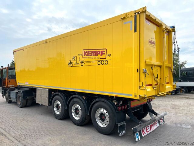 Tiptrailer KEMPF 53m³ Kippauflieger / 28m³ Liquid-X-Liner Gülle