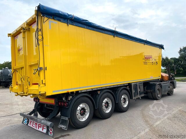 Tiptrailer KEMPF 53m³ Kippauflieger / 28m³ Liquid-X-Liner Gülle