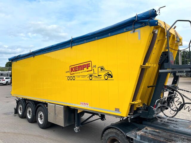 Tiptrailer KEMPF 53m³ Kippauflieger / 28m³ Liquid-X-Liner Gülle