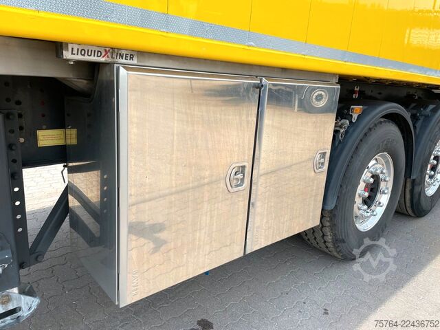 Tiptrailer KEMPF 53m³ Kippauflieger / 28m³ Liquid-X-Liner Gülle