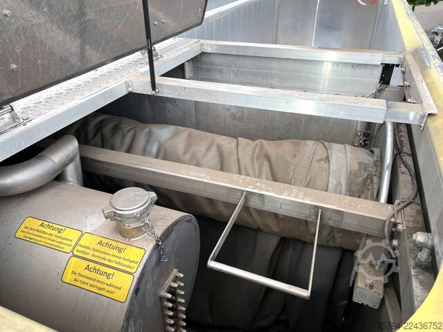 Tiptrailer KEMPF 53m³ Kippauflieger / 28m³ Liquid-X-Liner Gülle