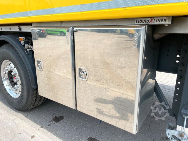 Tiptrailer KEMPF 53m³ Kippauflieger / 28m³ Liquid-X-Liner Gülle