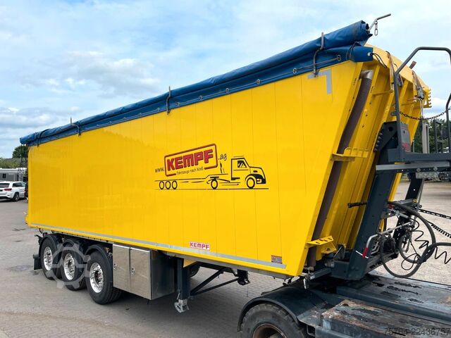Tanktrailer KEMPF 53m³ Kippauflieger / 28m³ Liquid-X-Liner Gülle