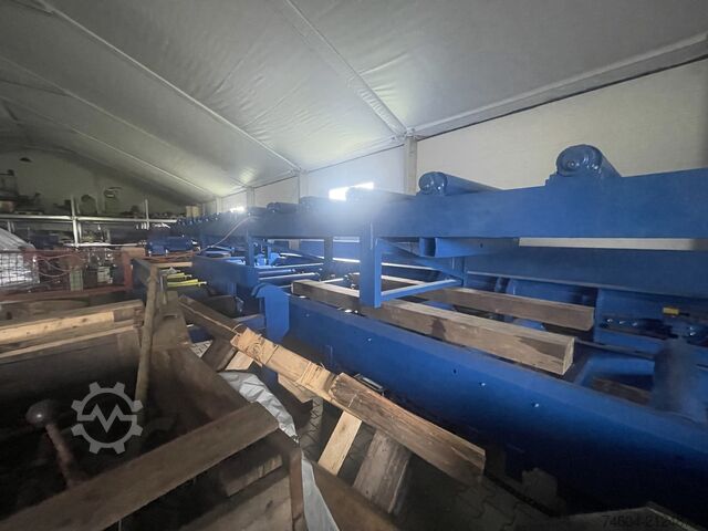 Complete sawmill (stationary) EWD Sägeline Runholzplatz Stapelung EWD ZE, FZ3, FR12, FV20,