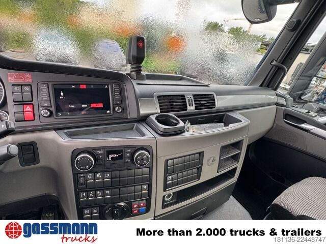 Camião porta-contentores de gancho MAN TGS 26.420 6x2-4 BL Hiab ULT 21-59-M-ITF,