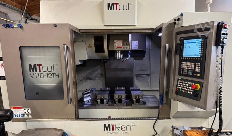 Vertical machining center MTRent MTCut V110-12TH