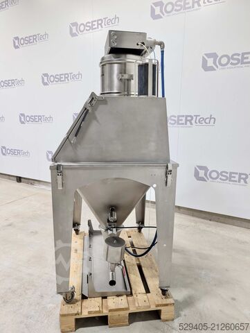 Pneumatic bag emptying station Volkmann RNT180