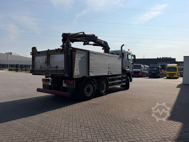 Ανατρεπόμενο όχημα με γερανό MAN TGS 28.480 6x4-4 BL Kipper / HMF 2420 K3