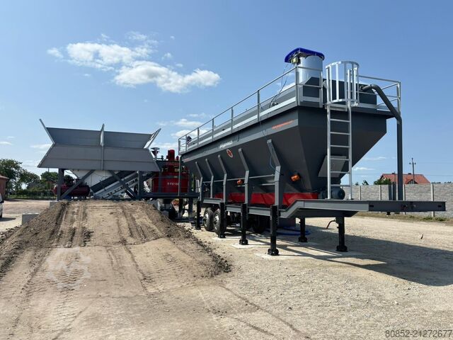 Mobil beton santrali Polygonmach PAC 30m3 hour site type batching plant- ultra m...