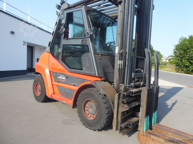 Diesel gaffeltrucks Linde H70D-03