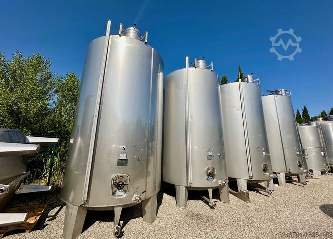 316 stainless steel tank - 21,500 L CIDEC