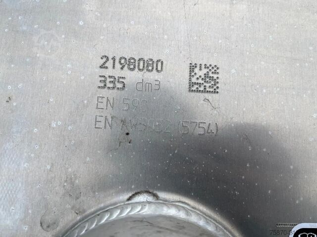 Kraftstofftank DAF Brandstoftank diesel 335L 2198080