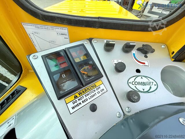 4-vejs gaffeltruck Combilift C3000XL / GAS / DUPLEX 3200 / FREE LIFT