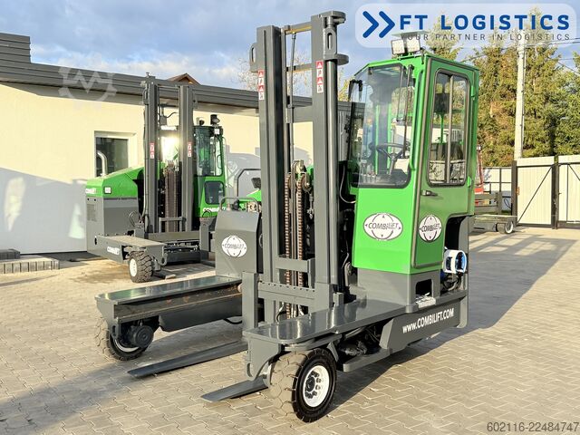 četvorosmerni viljuškar Combilift C4000 GAS DUPLEX 4100 FREE-LIFT CABIN