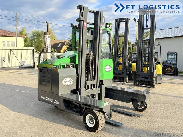 četvorosmerni viljuškar Combilift C4000 GAS DUPLEX 4100 FREE-LIFT CABIN
