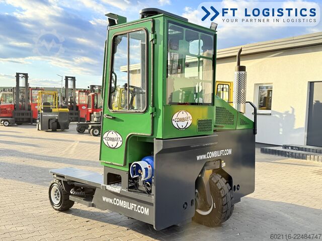četvorosmerni viljuškar Combilift C4000 GAS DUPLEX 4100 FREE-LIFT CABIN