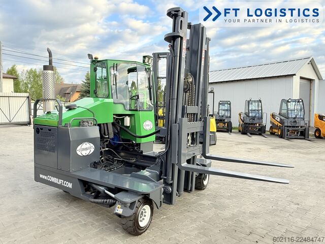 četvorosmerni viljuškar Combilift C4000 GAS DUPLEX 4100 FREE-LIFT CABIN