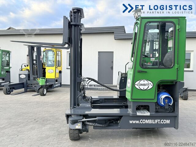 četvorosmerni viljuškar Combilift C4000 GAS DUPLEX 4100 FREE-LIFT CABIN