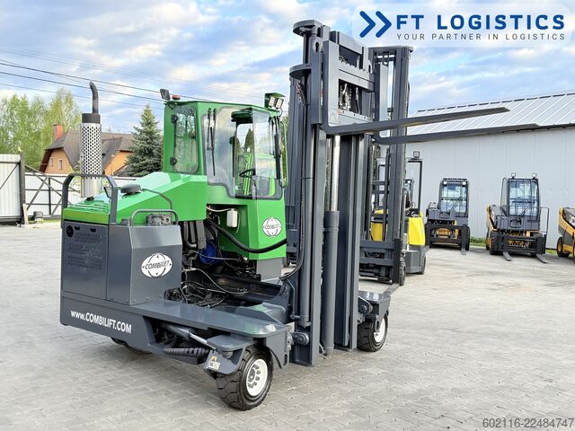 četvorosmerni viljuškar Combilift C4000 GAS DUPLEX 4100 FREE-LIFT CABIN