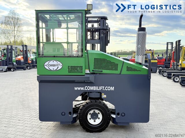 četvorosmerni viljuškar Combilift C4000 GAS DUPLEX 4100 FREE-LIFT CABIN
