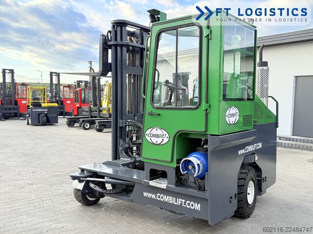 četvorosmerni viljuškar Combilift C4000 GAS DUPLEX 4100 FREE-LIFT CABIN