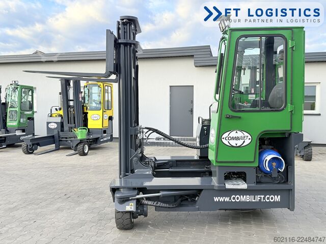 četvorosmerni viljuškar Combilift C4000 GAS DUPLEX 4100 FREE-LIFT CABIN
